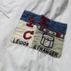 Iceberg White Legion Etranger Short Sleeve Shirt circa 1980's