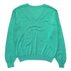 Chemise Lacoste Turquoise V Neck Knit circa 1980's